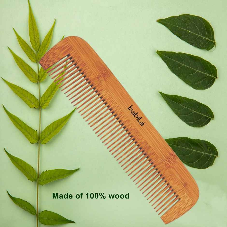 Babila Stylish Dressing Comb Coarse Toothed Medium Grooming Comb-Wc-V03