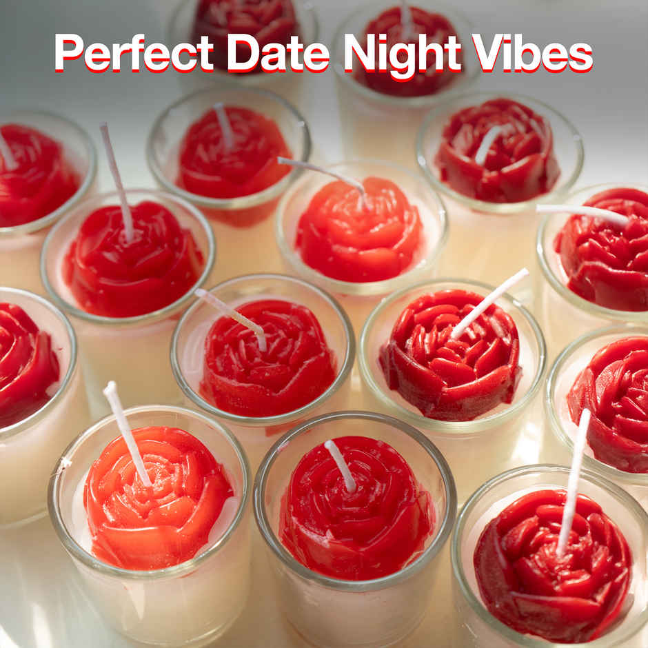 Soulflower Womens Day Rose Scented Candle | Floral Fragrance Gift