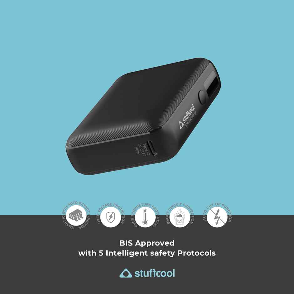 Stuffcool Mega 30W 10000 mAh Super Compact Powerbank