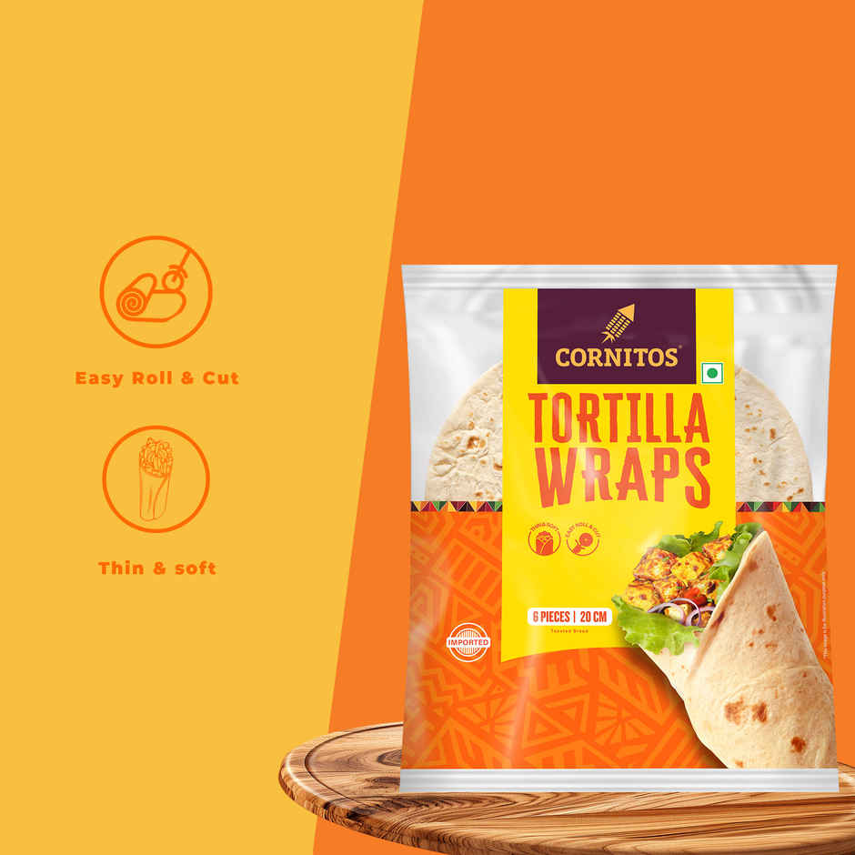 Cornitos Wheat Flour Tortilla Wrap