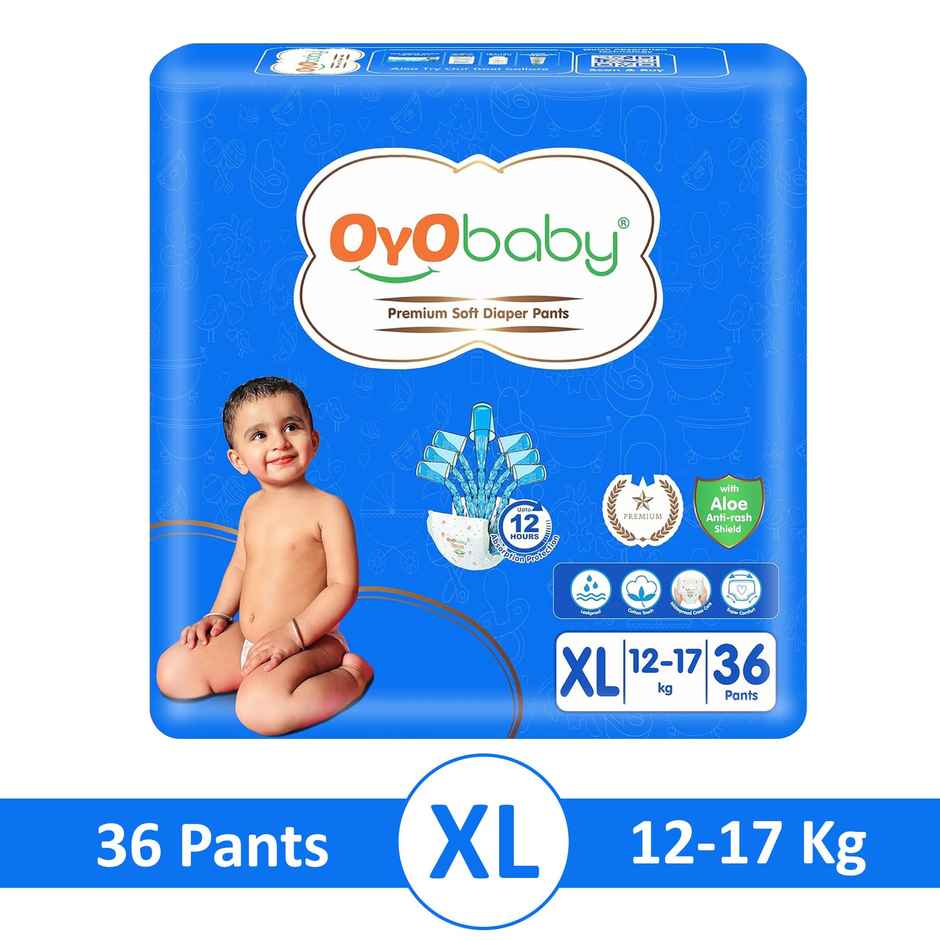Oyo Baby Diaper For Baby, Kids, New Born Animal Print, X-Large