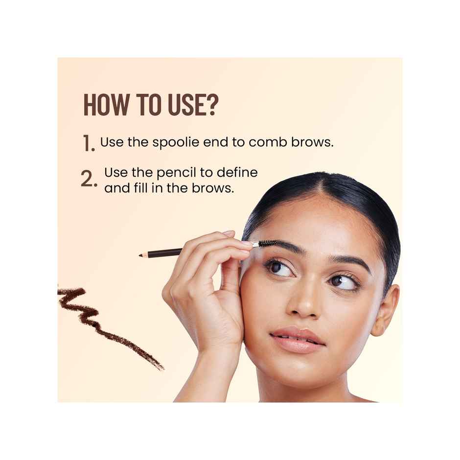 Swiss Beauty Brow Definer Pencil | 02 Coco Brown