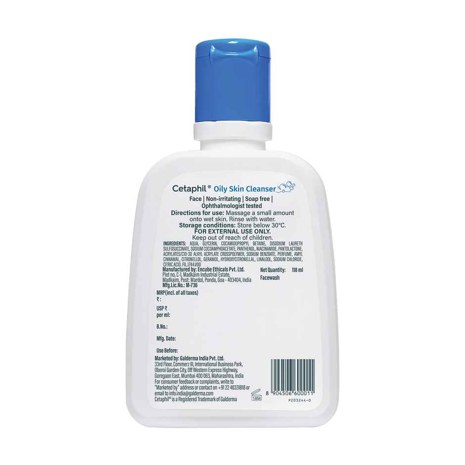 Cetaphil Oily Skin Cleanser