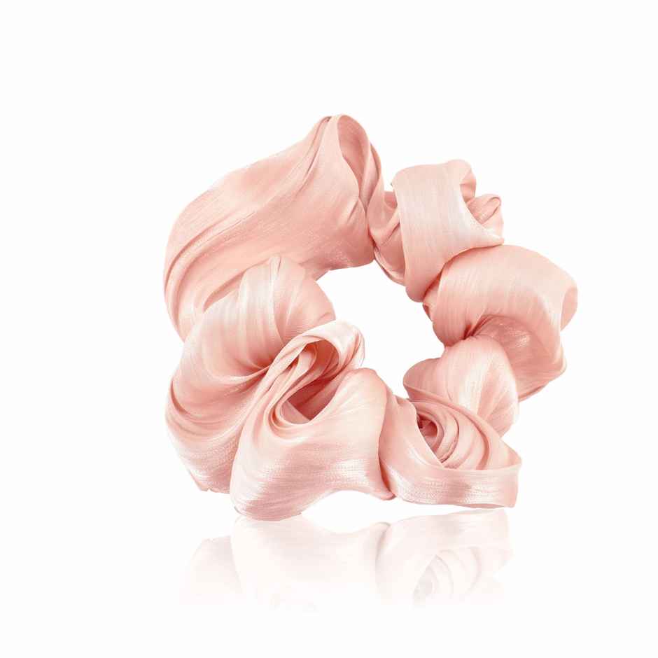 GUBB Satin Scrunchies | Light Pink | Stylish & Comfortable