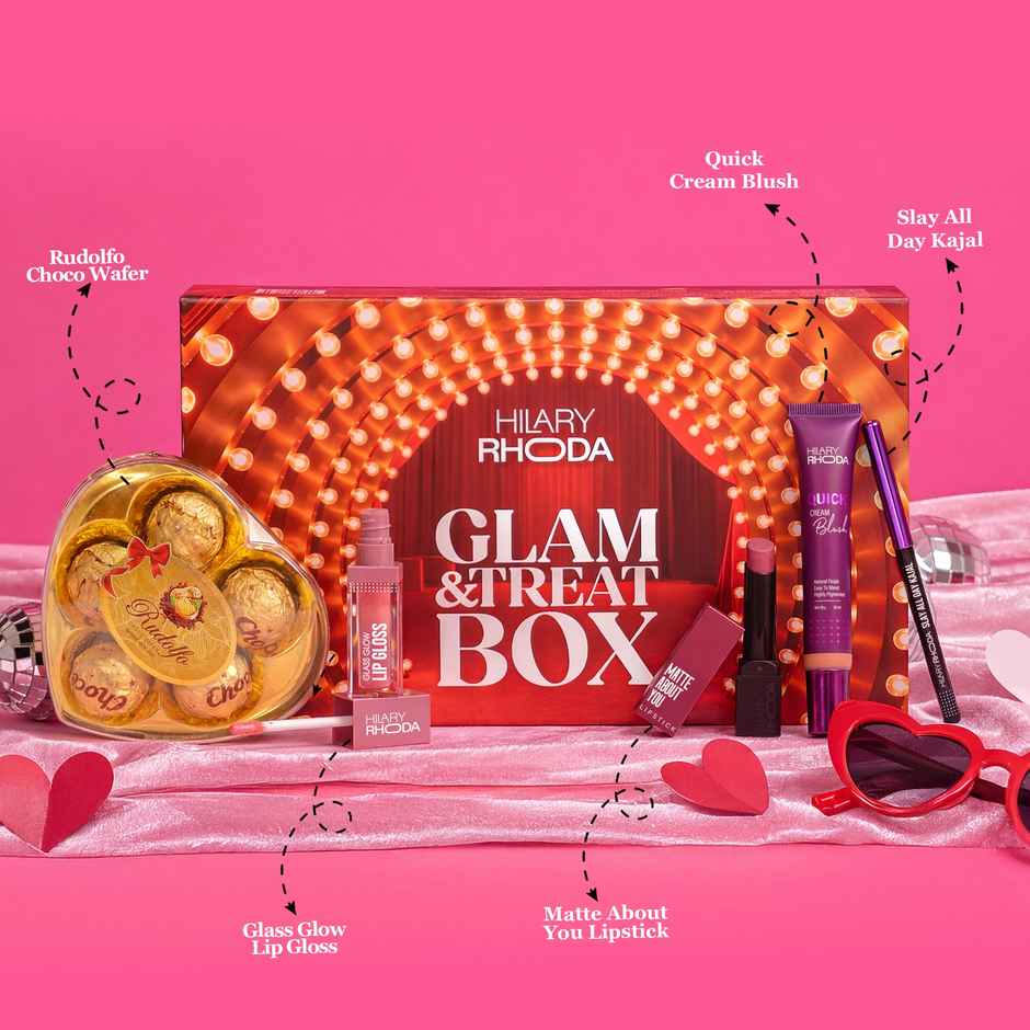 Hilary Rhoda X Zepto Valentine's Makeup Kit