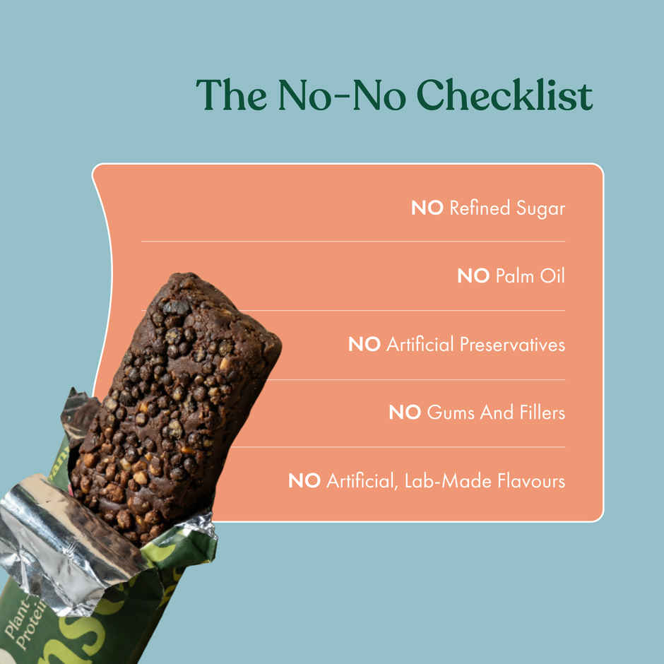 Cosmix No-Nonsense Protein Bar | Choco Peanut  |12g Protein