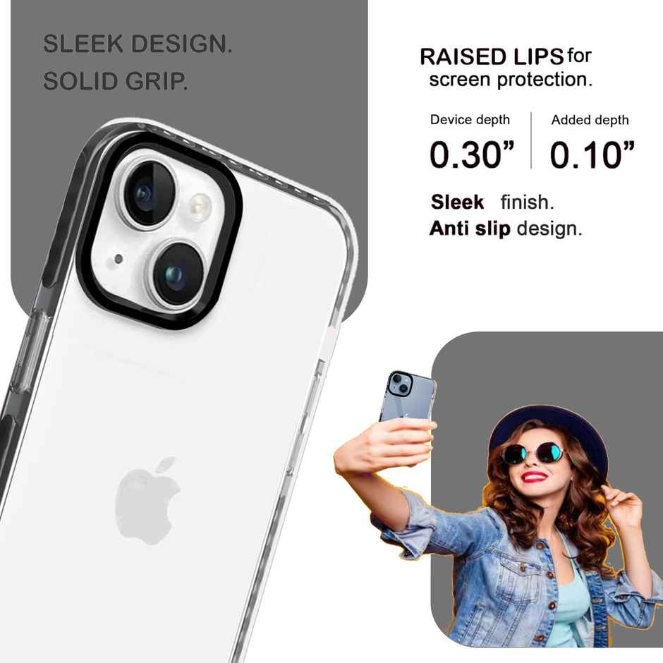 Artistque Case for Iphone 13 Back Cover | ultra Stylish Transparent Tpu Cover