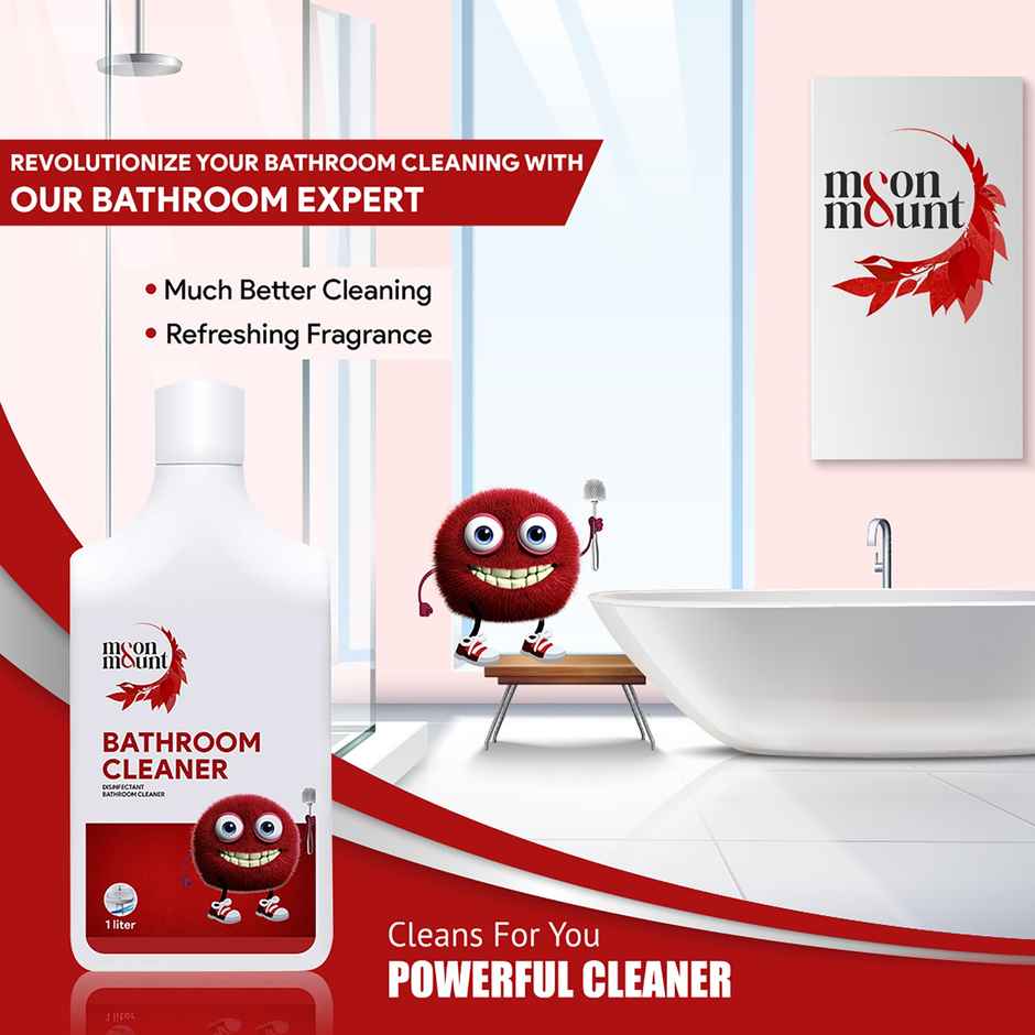 Moon&Mount Disinfectant Bathroom Cleaner Liquid