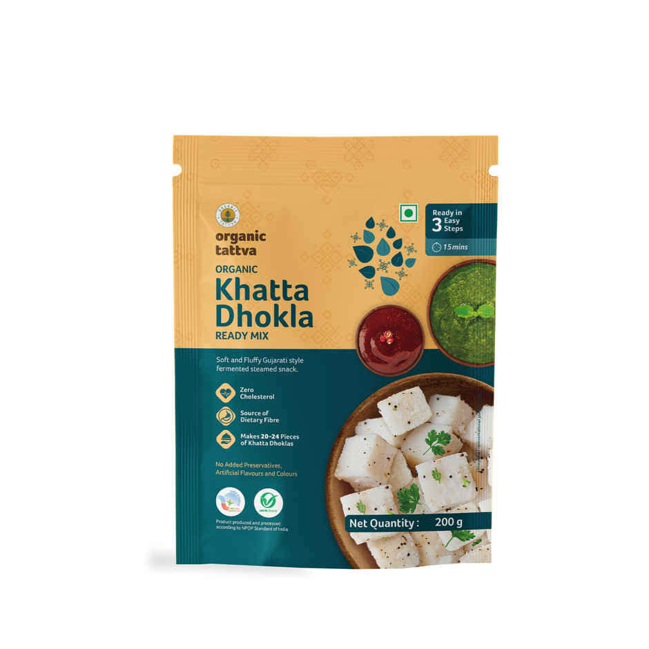 Organic Tattva Khatta Dhokla Ready Mix