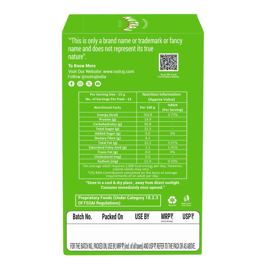 Nutraj Date Bites / Date Barfi