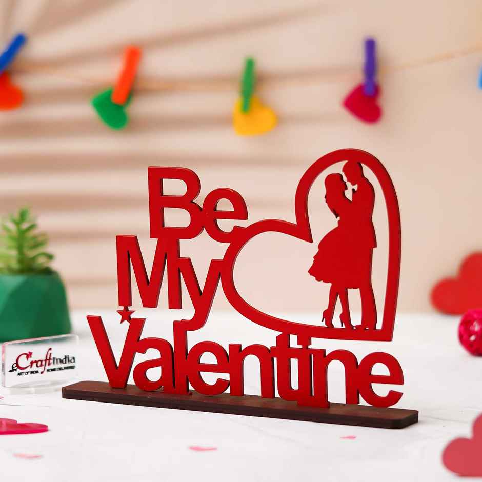 Romantic Red Couple Showpiece Decor Gift Set for Home | eCraftIndia