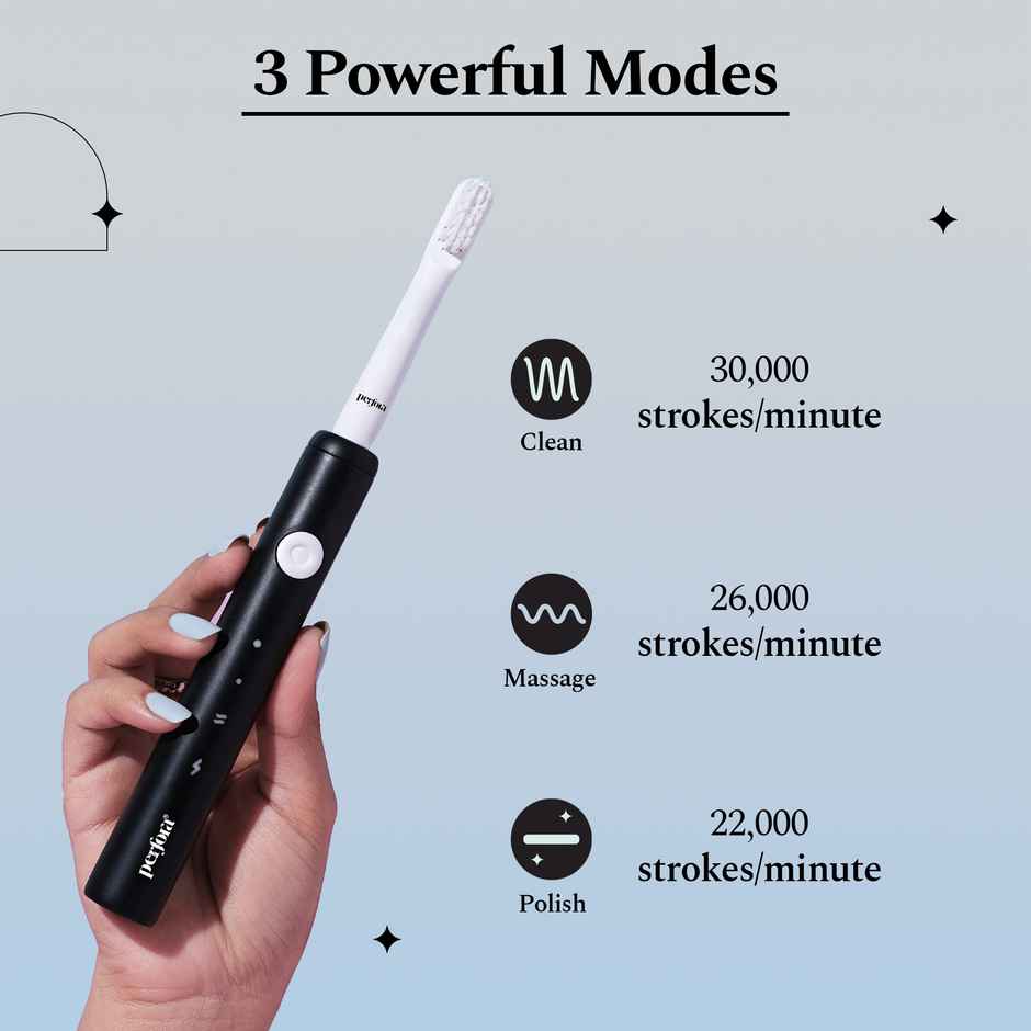 Perfora Rechargeable Electric Toothbrush - Military Green