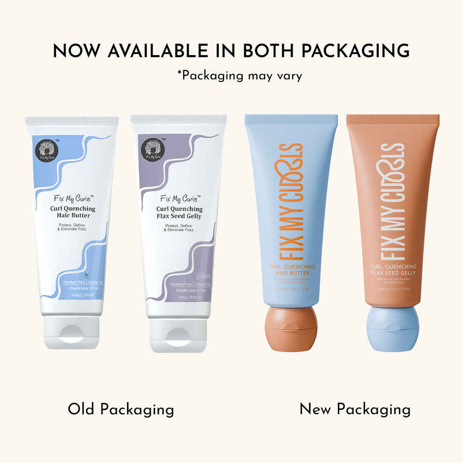 Fix My Curls Curl Quenching Moisture Styling Duo | For Curly, Wavy, Dry, Frizzy Hair, Frizz Control