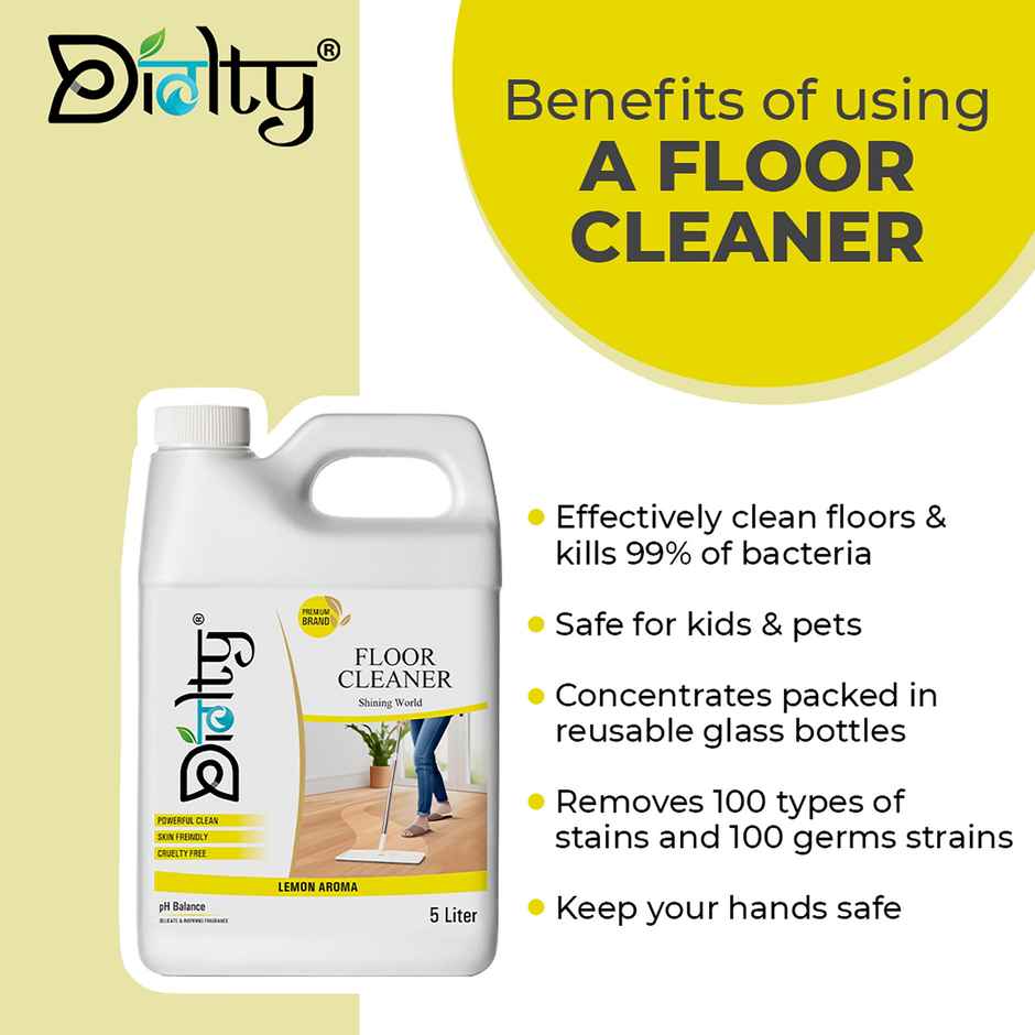 Diolty Ecofriendly Lemon Bathroom Surface Cleaner
