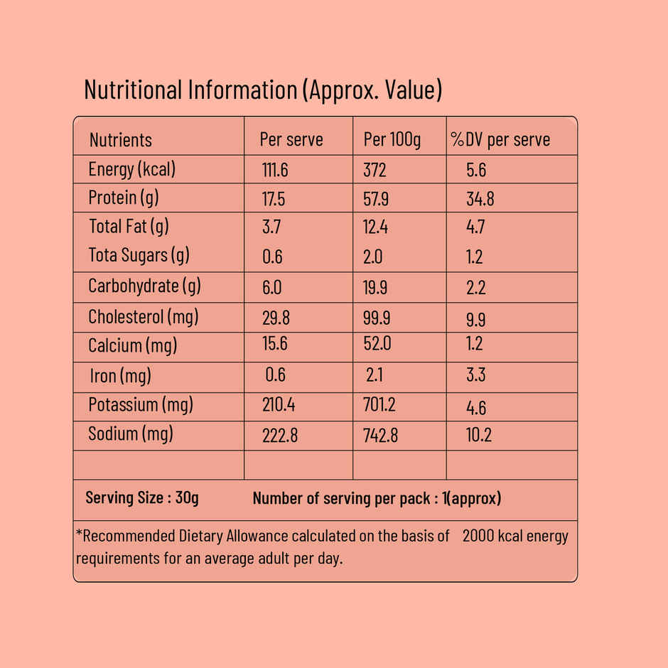 HOOKd Protein Chicken Chips - Tandoori Tikka