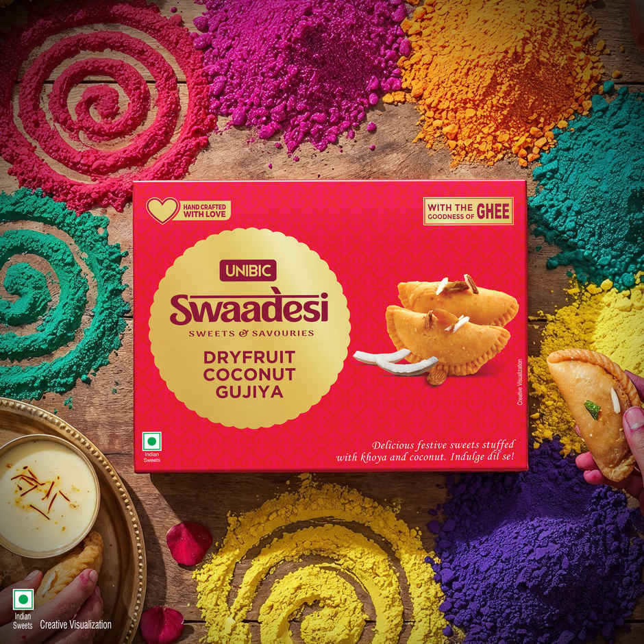 UNIBIC Dryfruit Coconut Gujiya By UNIBIC Swaadesi