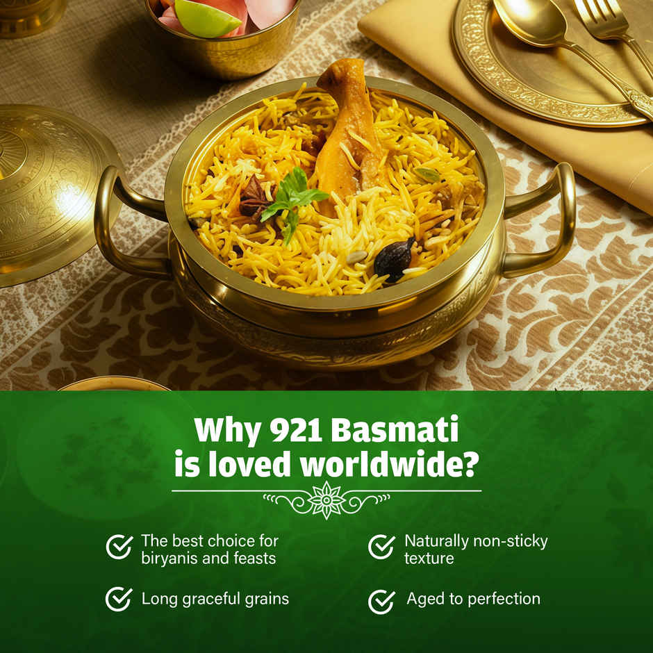 921 Extra Long Grain Biryani Basmati Rice