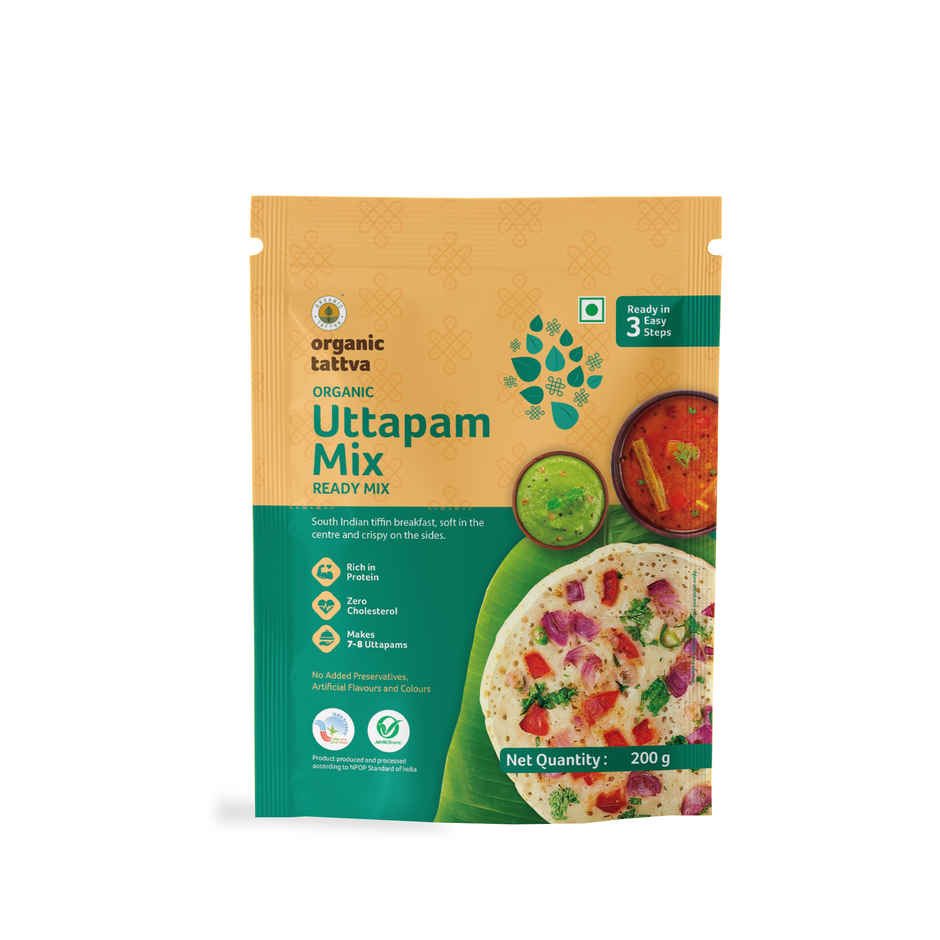 Organic Tattva Uttapam Ready Mix