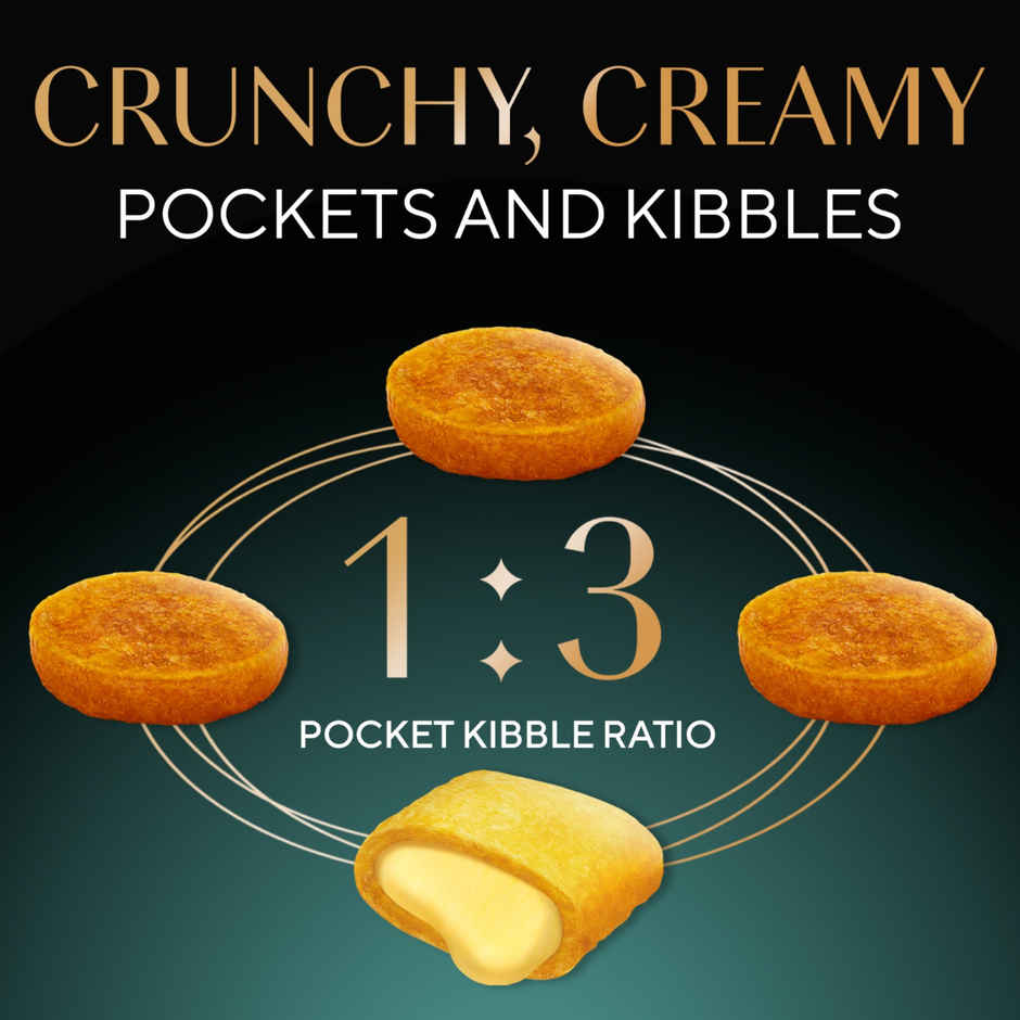 Sheba Kitten and Adult Salmon Flavour Dry Cat Food