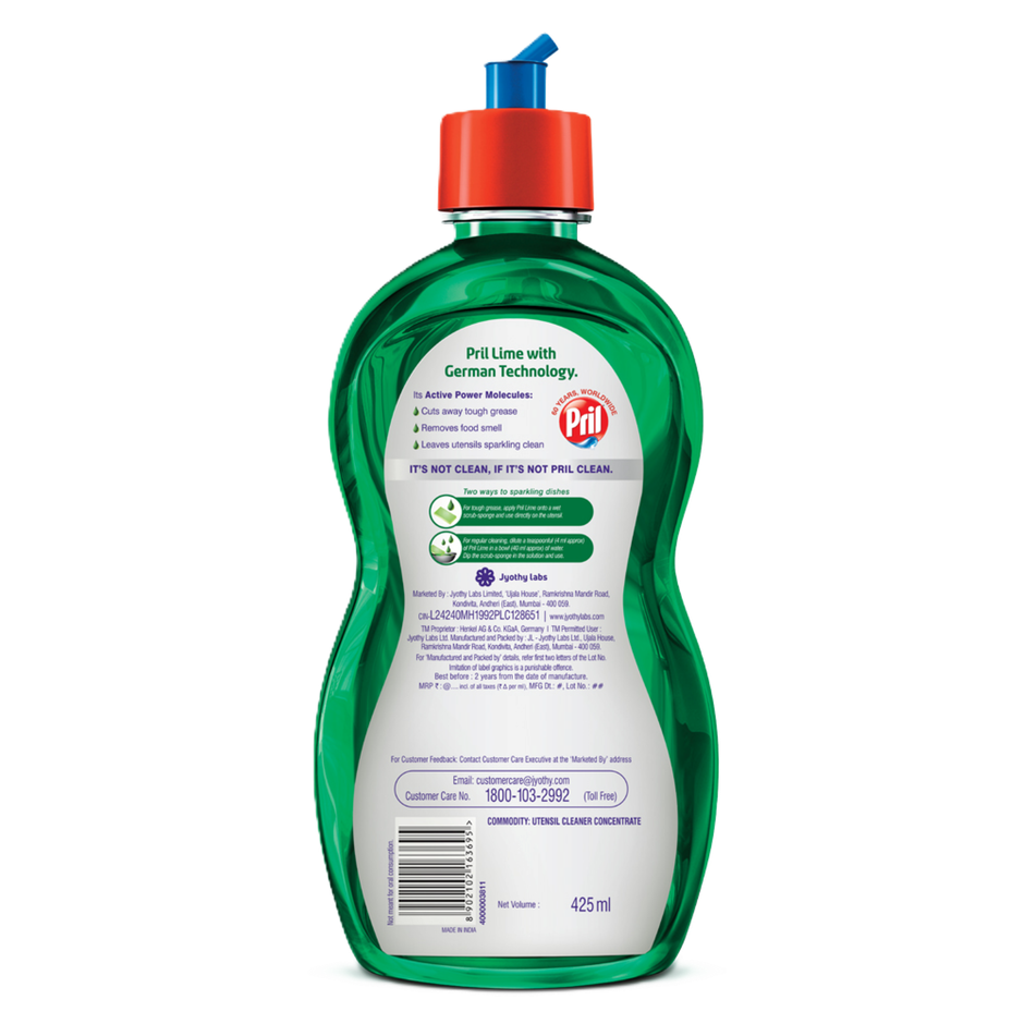 Pril Lime Dishwash Liquid