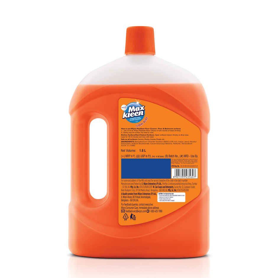 Maxkleen Floral Bliss Disinfectant Floor Cleaner | Can