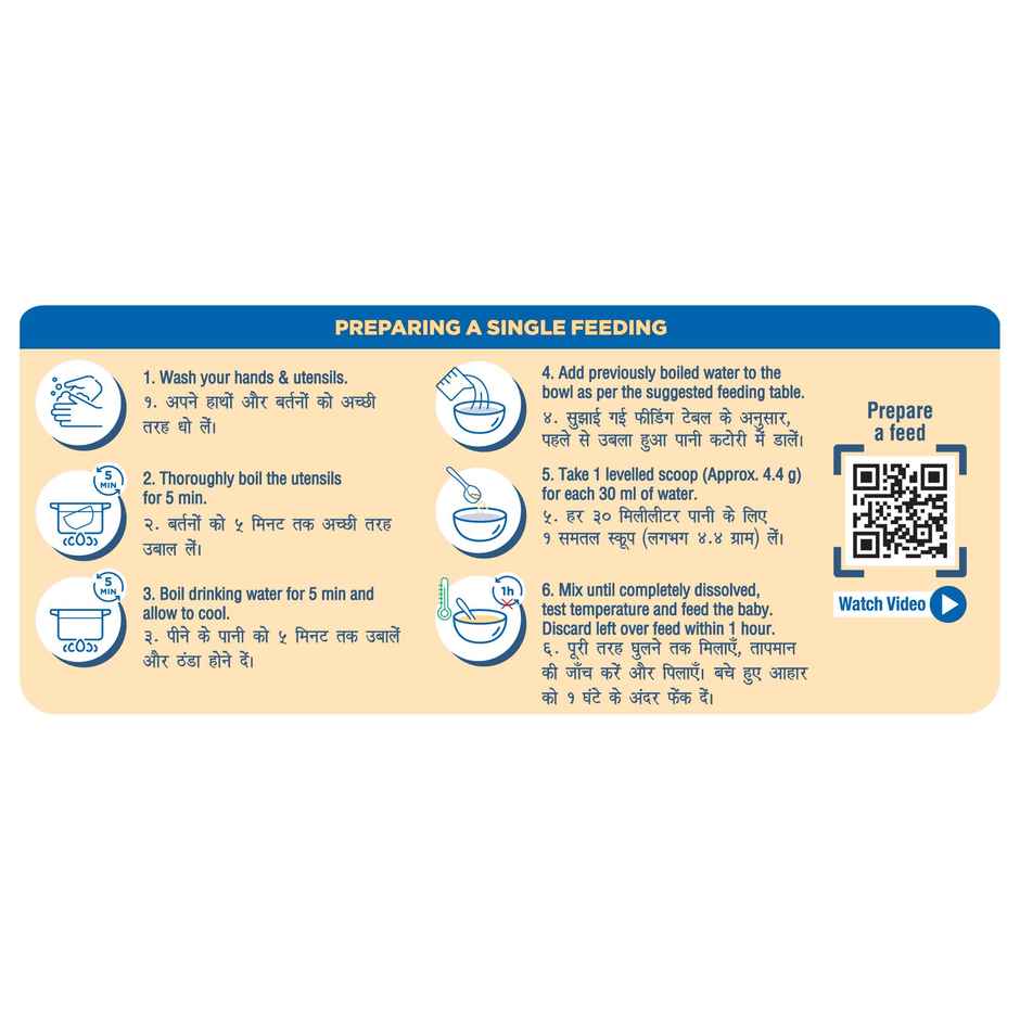 Similac Classic Stage 1 Infant Formula (Up to 6 months) - 800 GM Box