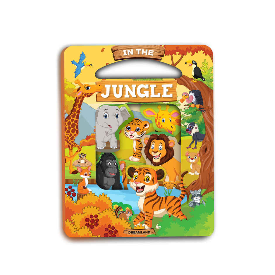 Die Cut Window Board Book - In the Jungle | Picture Book for kids