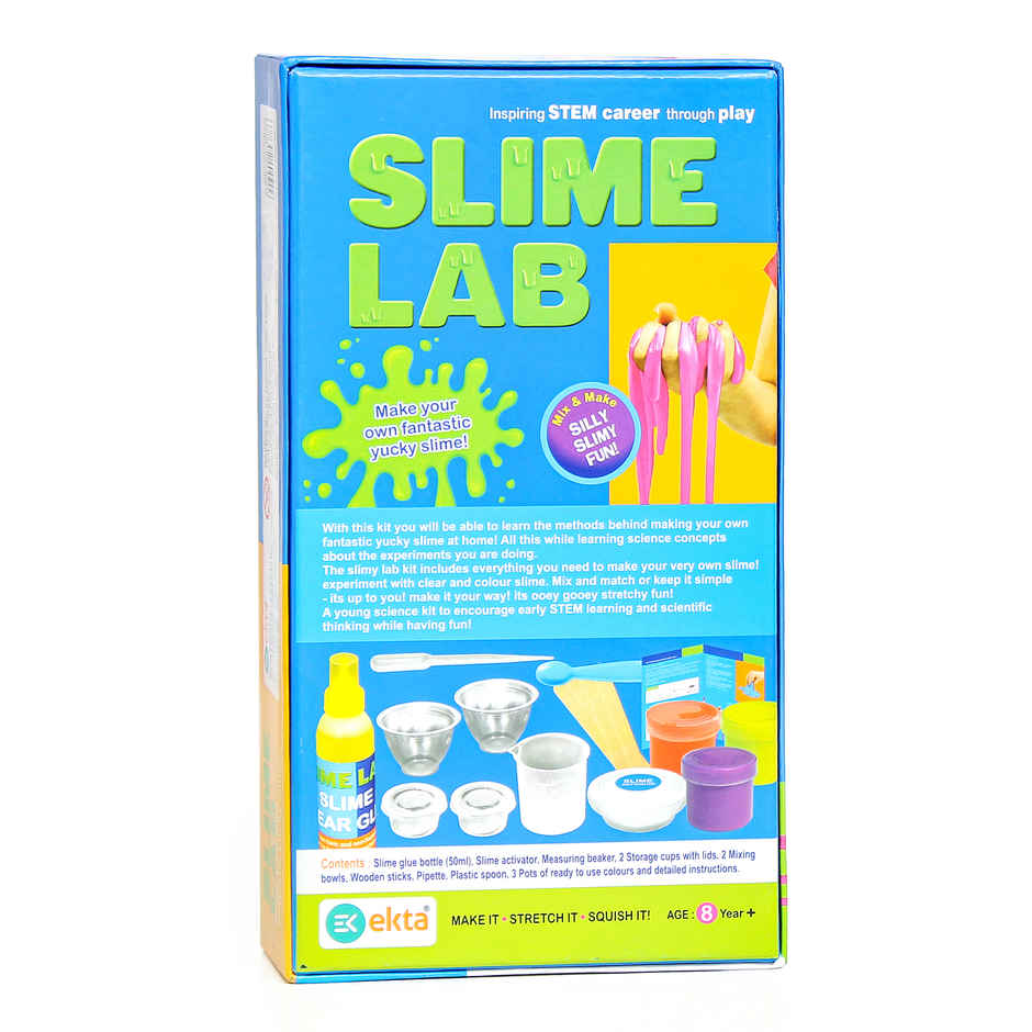Ekta Slime Lab Jr., Make Your Own Spooky Non-Toxic Slime