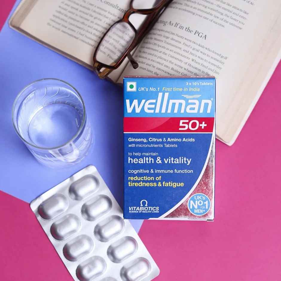 Wellman Nutraceutical Multivitamin Support Reduction Of Tiredness And Fatigue