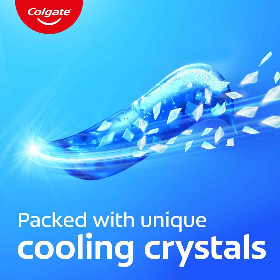 Colgate MaxFresh Toothpaste, Blue Gel Paste with Menthol for Super Fresh Breath (Peppermint Ice, Saver Pack)