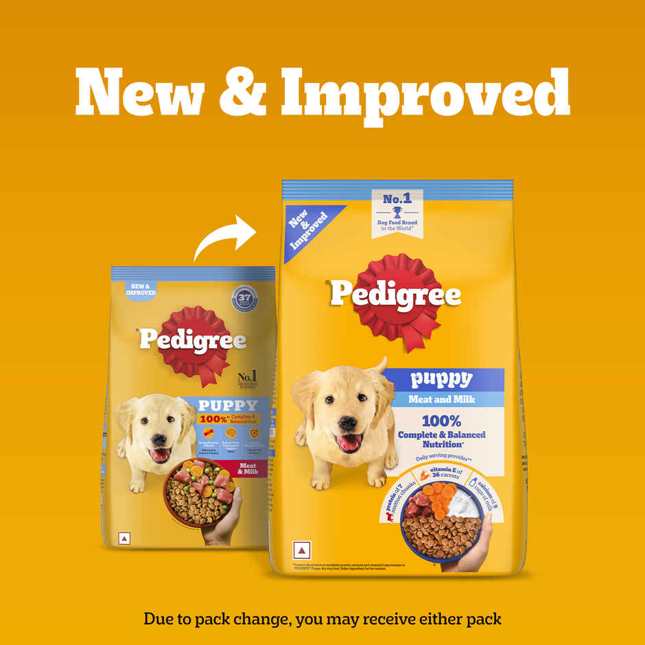 Pedigree Puppy Meat & Milk Dry Dog Food