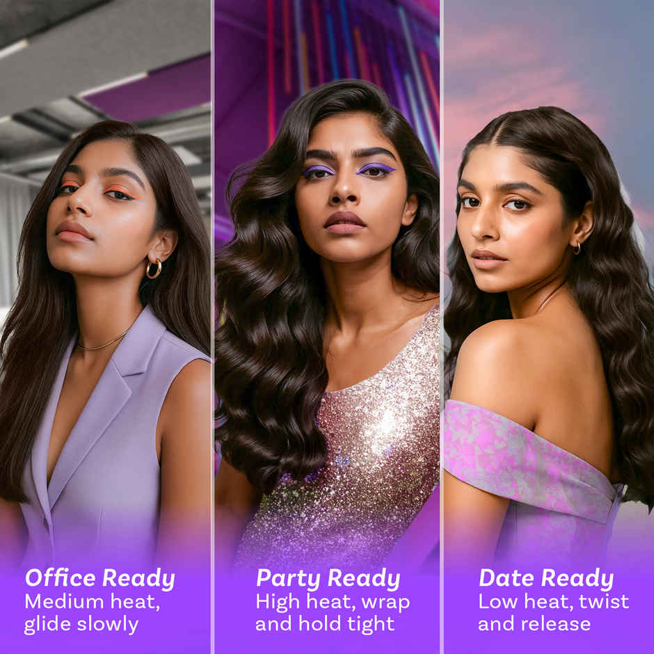 BSC Bombae Hairess Ionic 3-In-1 Hot Air Brush Hair Dryer | Volumizer & Straightener