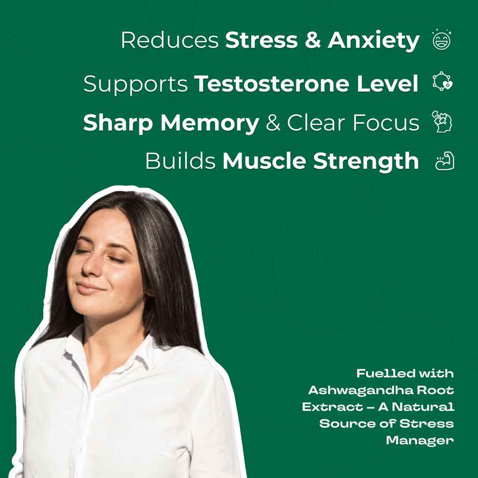 Nutriburst Ashwagandha Max Gummies For Stress Management