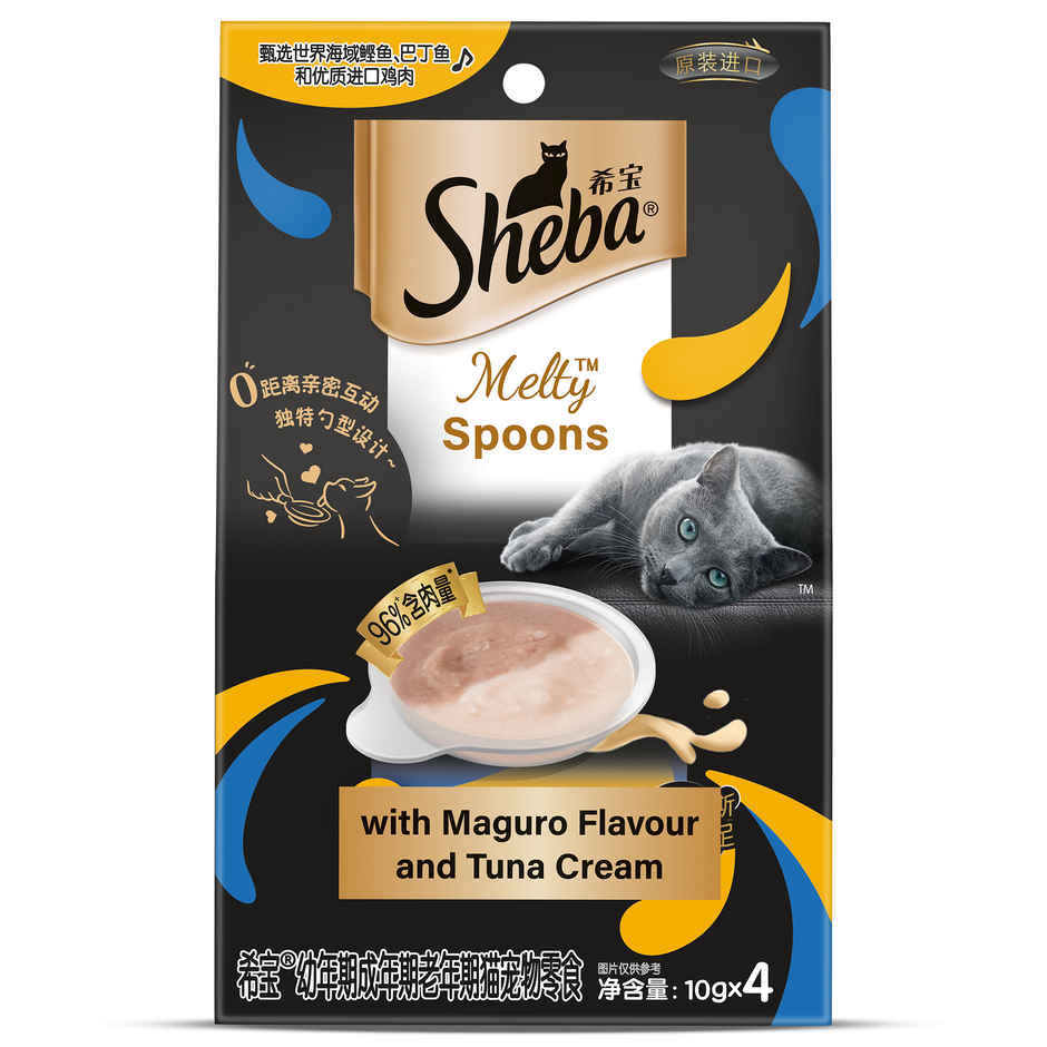 Sheba Melty Spoons Maguro Flavour with Tuna Cream