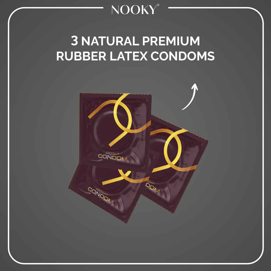 Nooky Connect (3 In 1)| Condoms, Chocolate & Mood Card