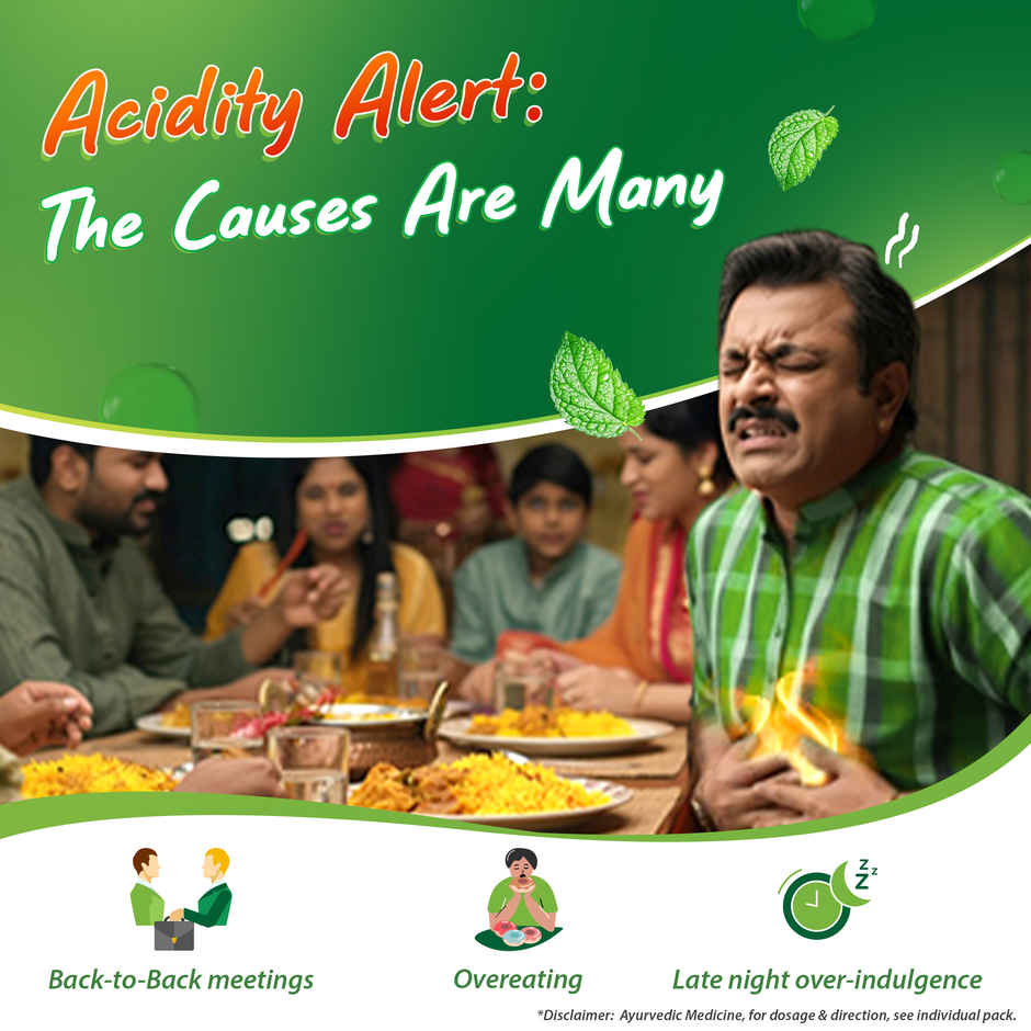 Dabur Pudin Hara Pearls Pack of 2 Strips Combo  