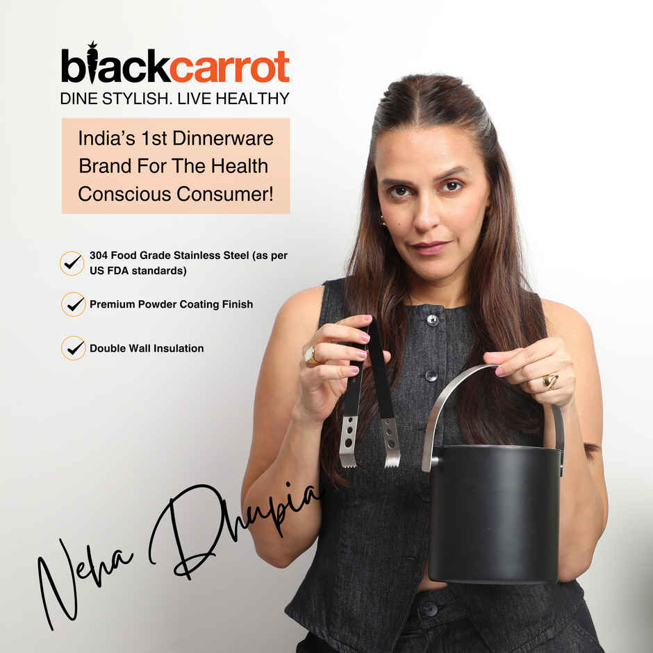 Blackcarrot Black Bar Set | 304 Food Grade Stainless Steel