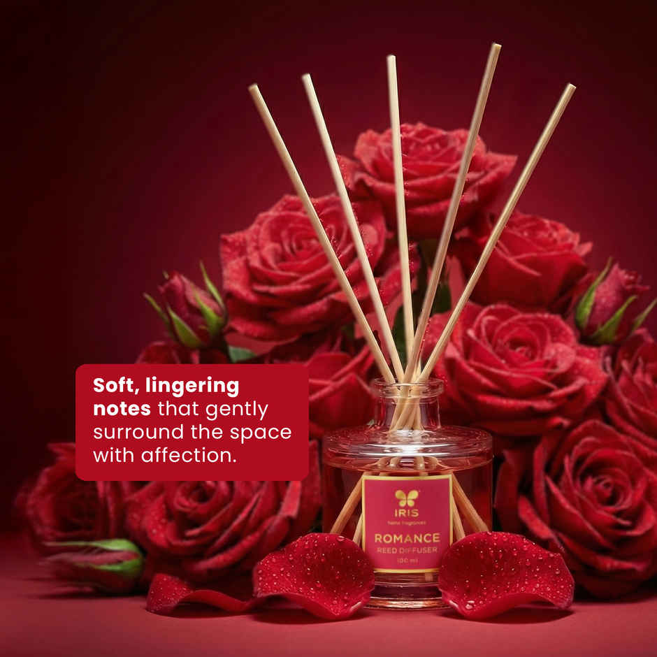IRIS Hearty Romance Reed Diffuser Set