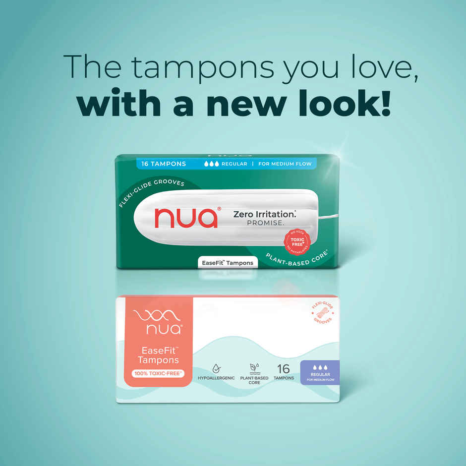 Nua EaseFit Tampons - Medium Flow