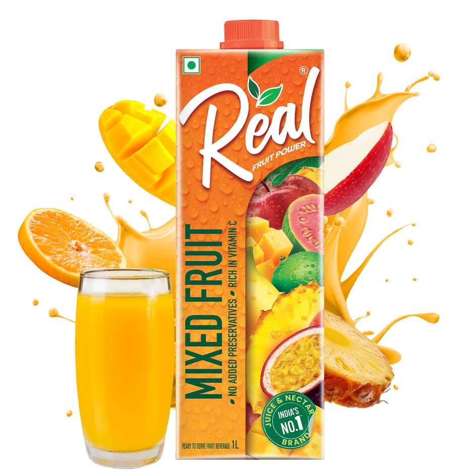 Dabur Real Mixed Fruit Juice | Fruity & Convenient