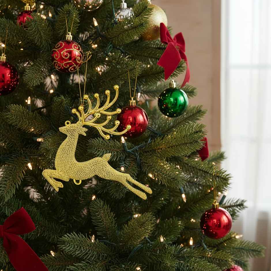 Golden Reindeer For Christmas Decoration | Special You