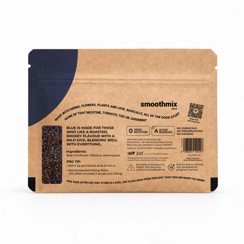 Smoothmix Herbal Rolling Blend Blue