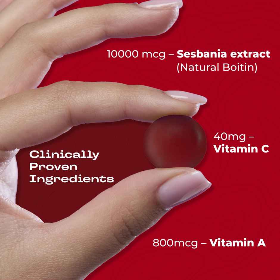 Nutriburst Biotin Gummies To Support Hair, Skin & Nail Growth