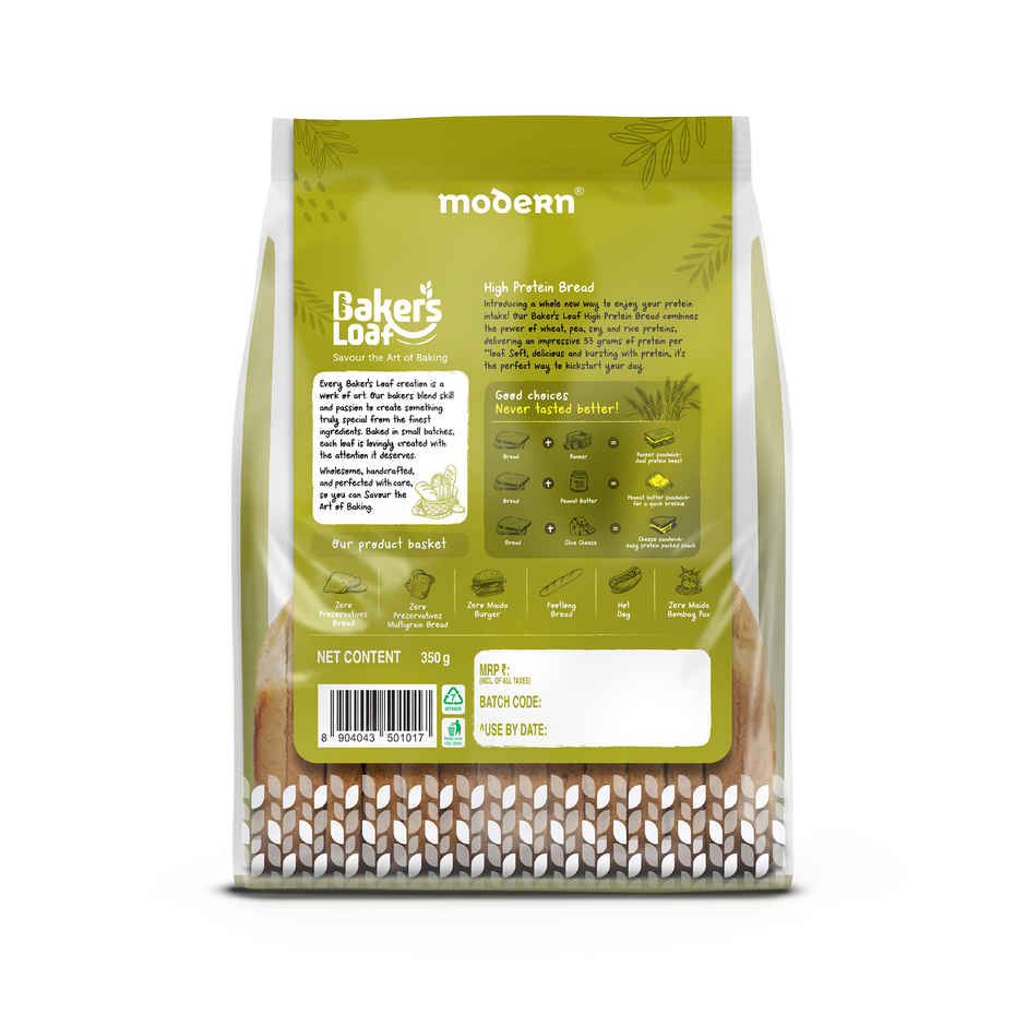 Modern Baker's Loaf: High Protein Bread