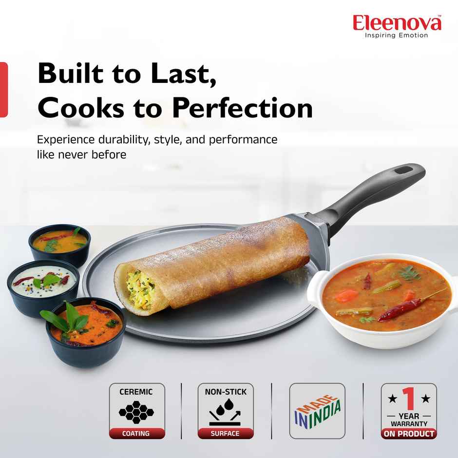 Eleenova Die Cast Ceramic Cookware | 27 Cm
