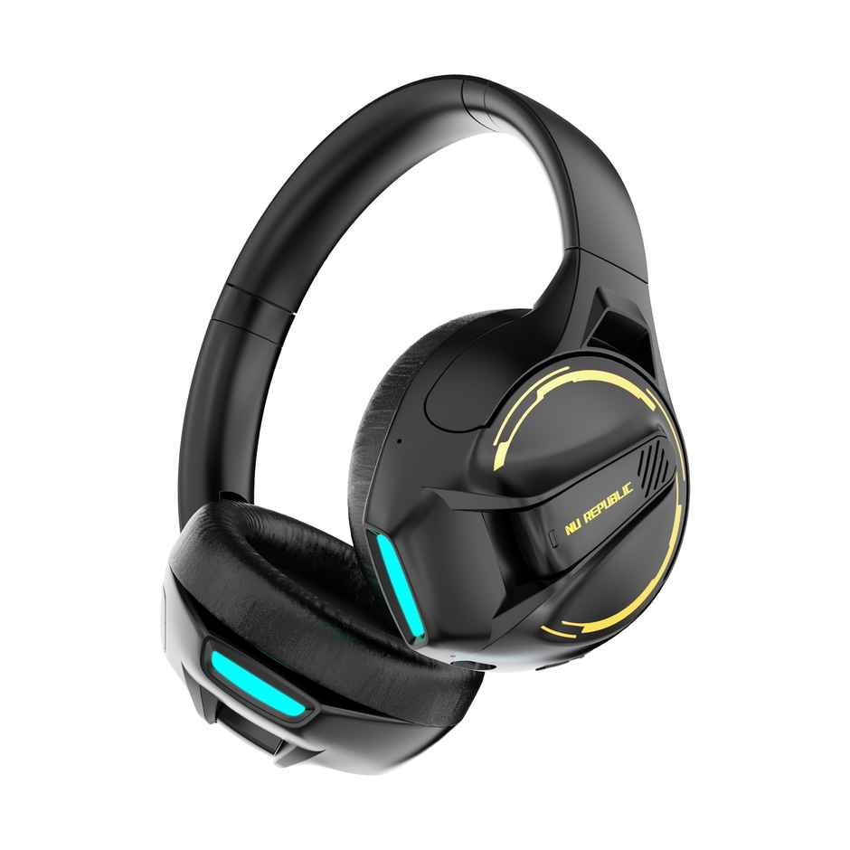 Nu Republic Starboy 6 With 30 Hrs Playtime Bluetooth Headphones | Black