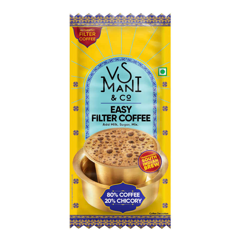 VS Mani Easy Filter Coffee Decoction | 80:20 Blend