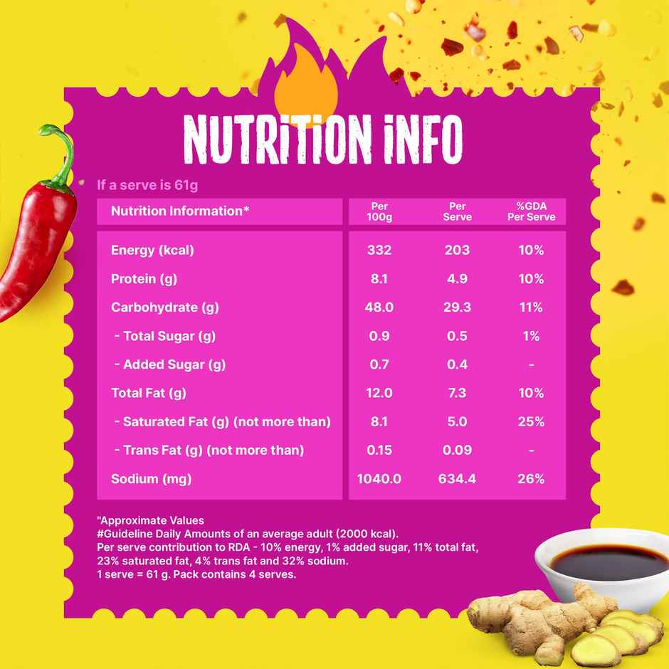 MAGGI Spicy Manchurian Noodles, Easy-to-Cook Snack