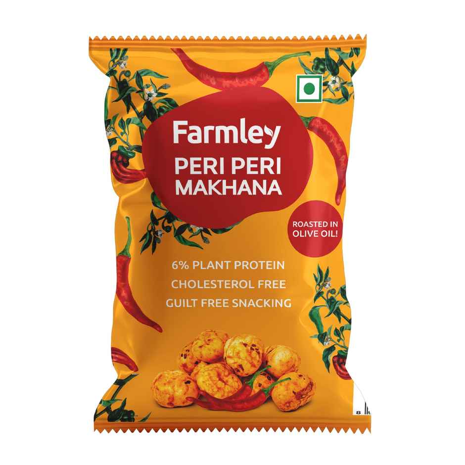 Farmley Peri Peri Makhana Roasted In Olive Oil