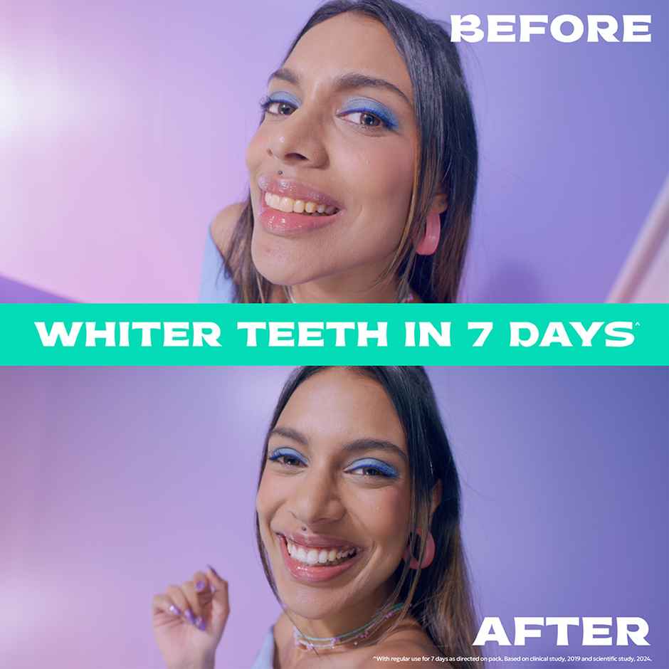 Closeup White Now Stain Eraser Toothpaste